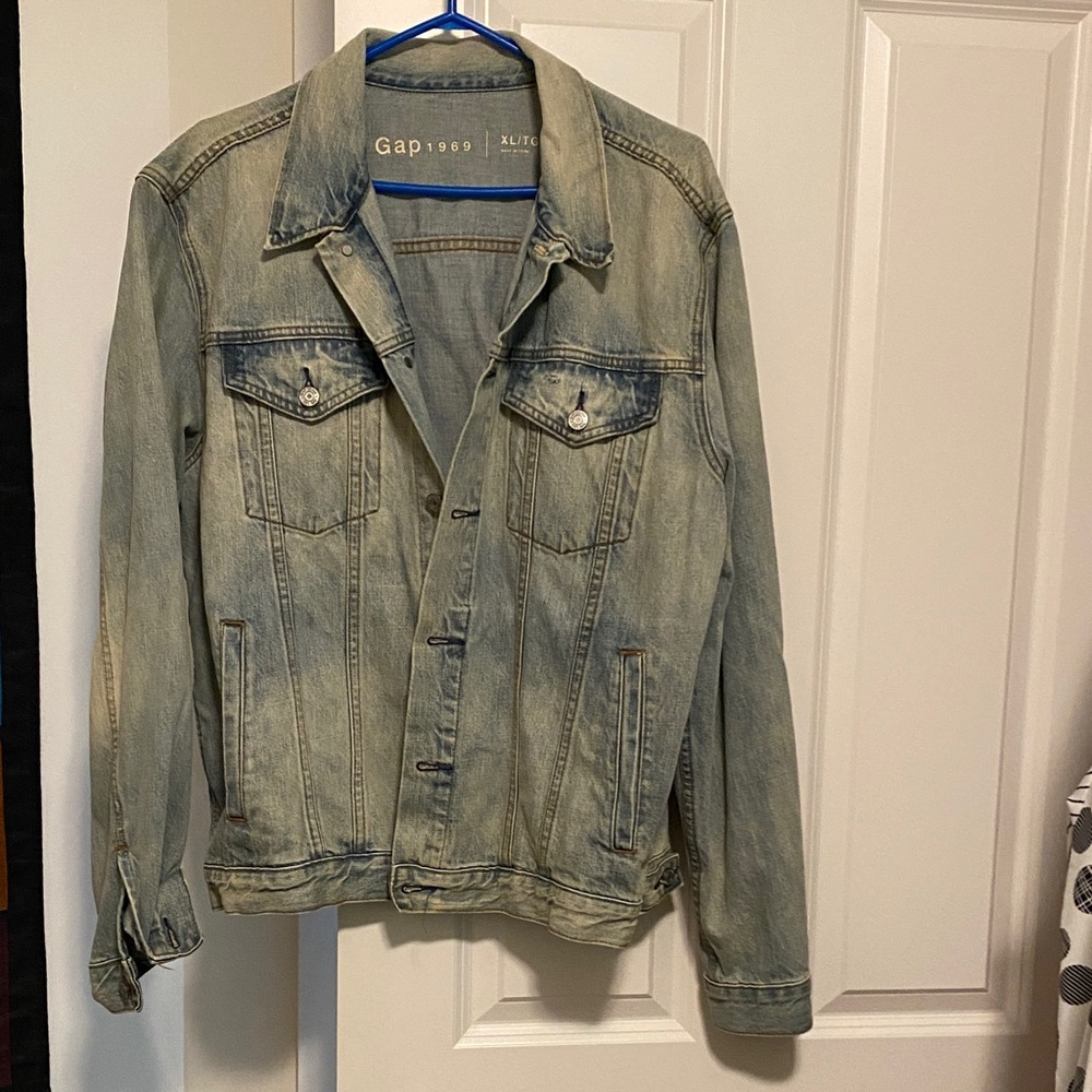 GAP Faded Blue Denim Jacket